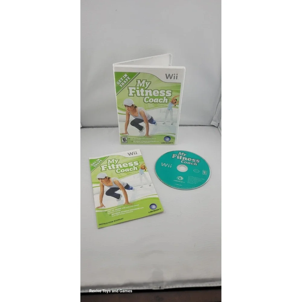 My Fitness Coach (Nintendo Wii, 2008) CIB Complete Tested and Working Great Cond